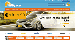Desktop Screenshot of lastikpazar.com